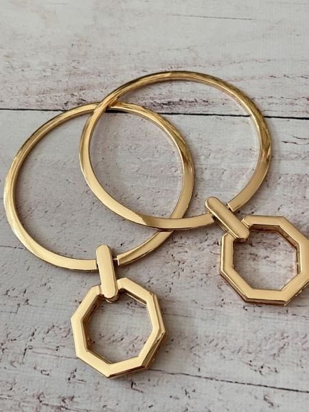 KOLYE MODEL METAL ÇANTA KULBU 9 CM