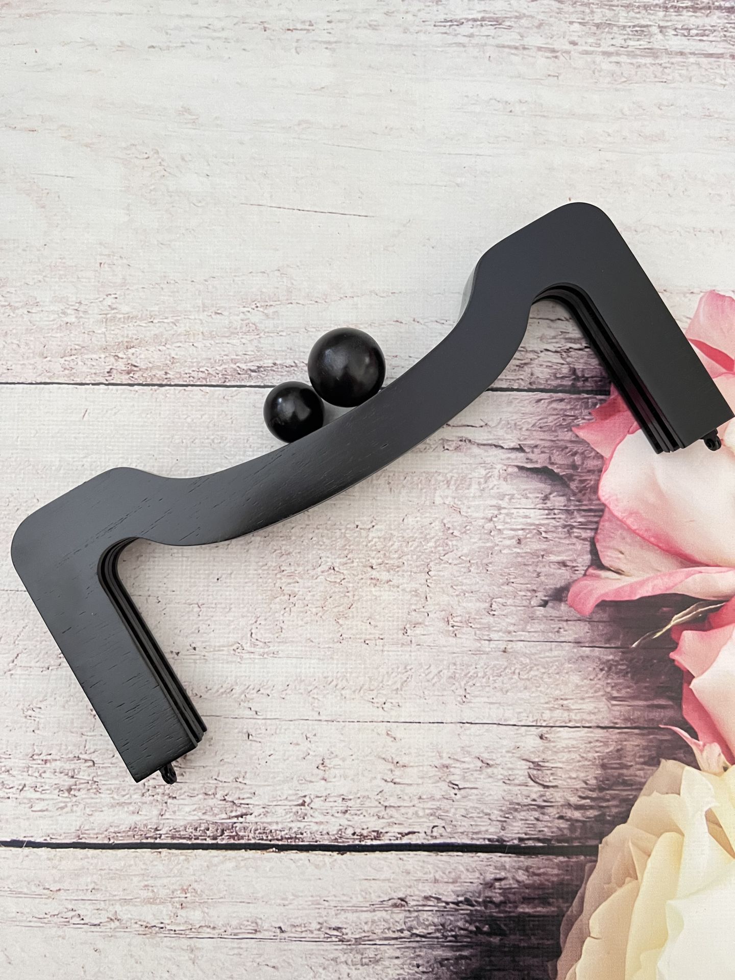 AHŞAP BURS M  MODEL 25 CM siyah