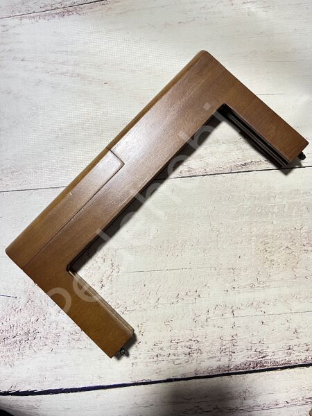 AHŞAP BURS 25 CM DÜZ CEVİZ
