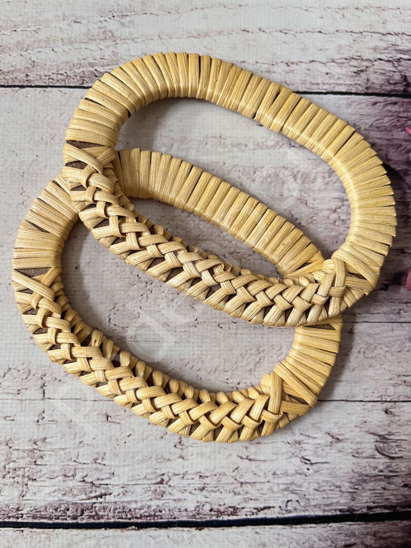 BAMBU ÇANTA SAPI  MODEL 01 OVAL NATURAL
