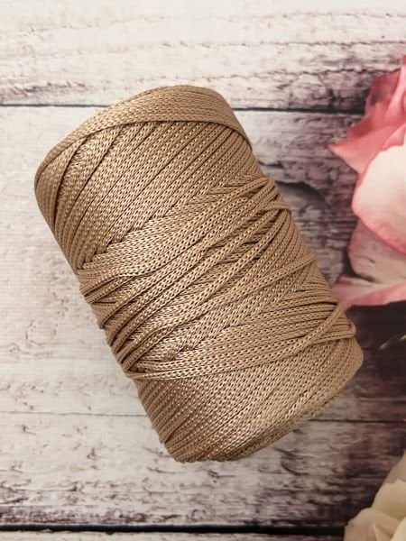 4 NO POLYESTER MAKROME KAHVE KÖPÜĞÜ 413