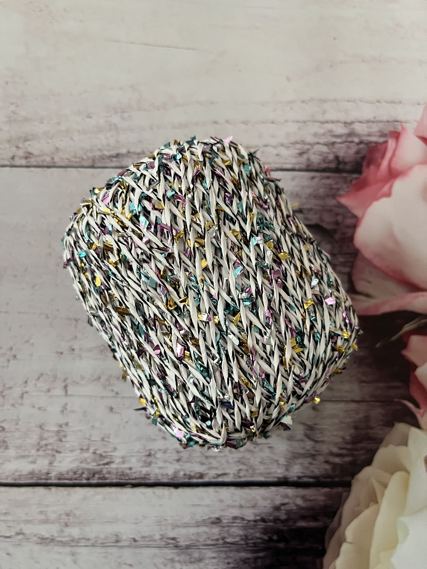 CONFETTİ KAĞIT İP. 50 GR. 65 MT. GÜMÜŞ RENKLİ
