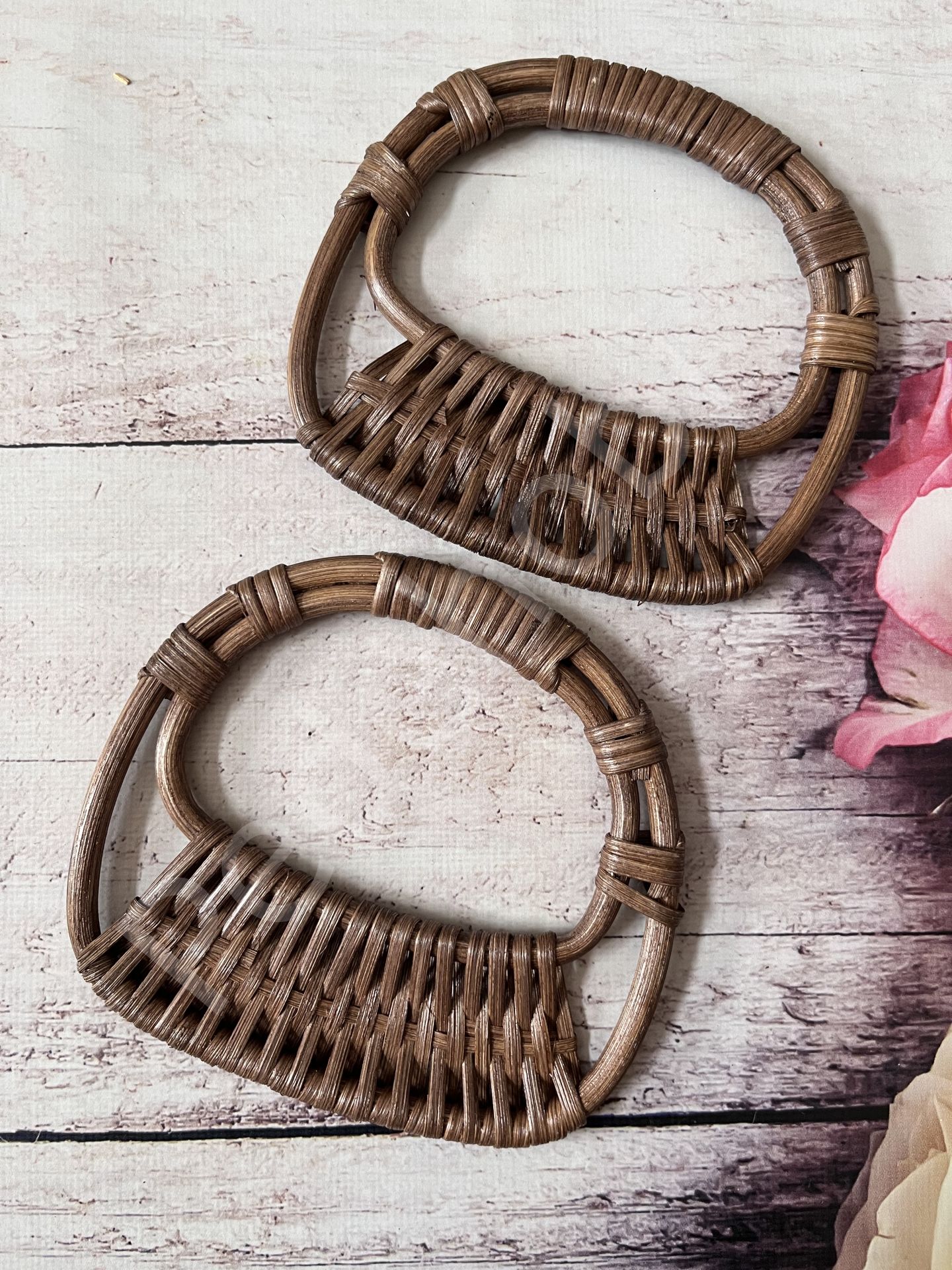 BAMBU ÇANTA SAPI  YARIM ÖRGÜ 14.50 CM KOD 14 ESKİTME