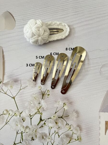 6 CM ÜÇGEN  GÜMÜŞ ÇITÇIT TOKA 1 ADET
