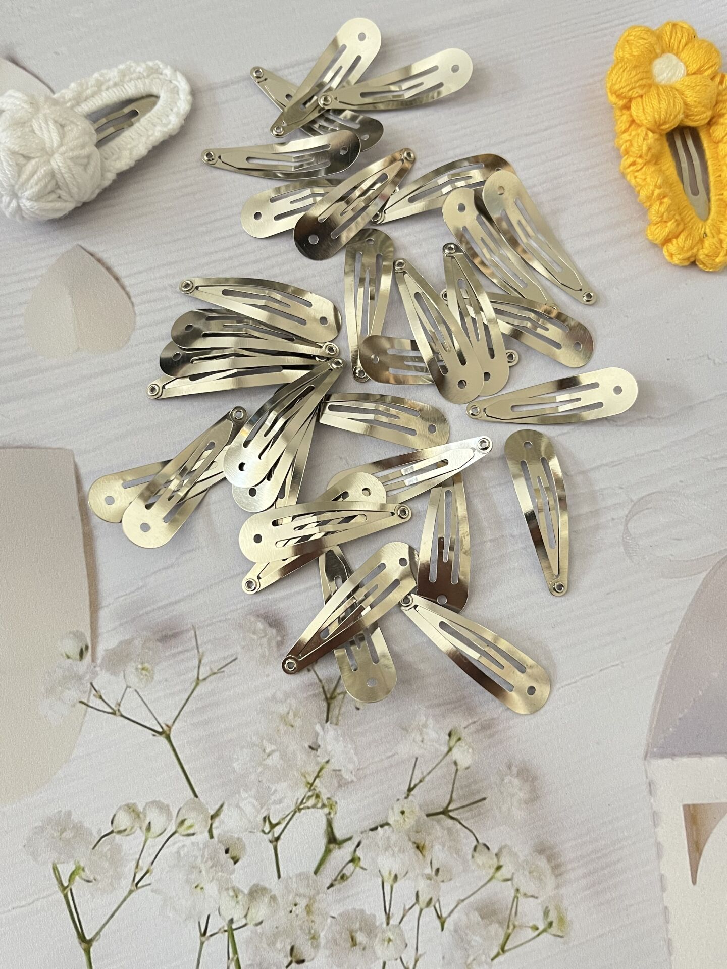 6 CM ÜÇGEN  GÜMÜŞ ÇITÇIT TOKA 1 ADET