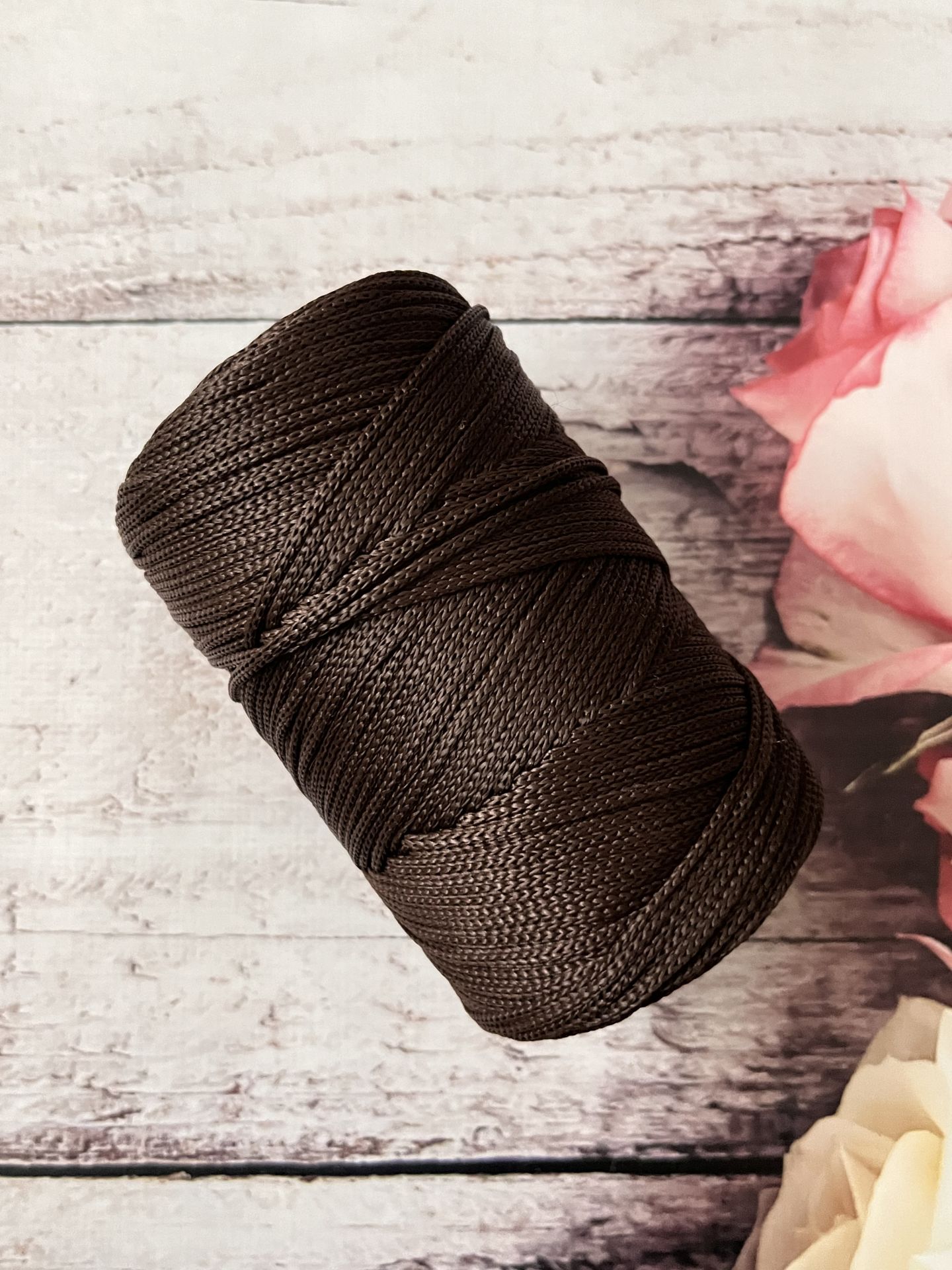 4 NO POLYESTER MAKROME ACI KAHVE 210