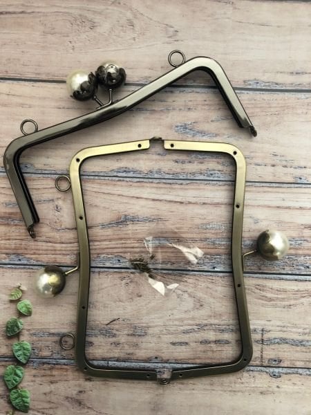 20 CM  ÇİÇEK TOKALI ÇANTA KLİPSİ