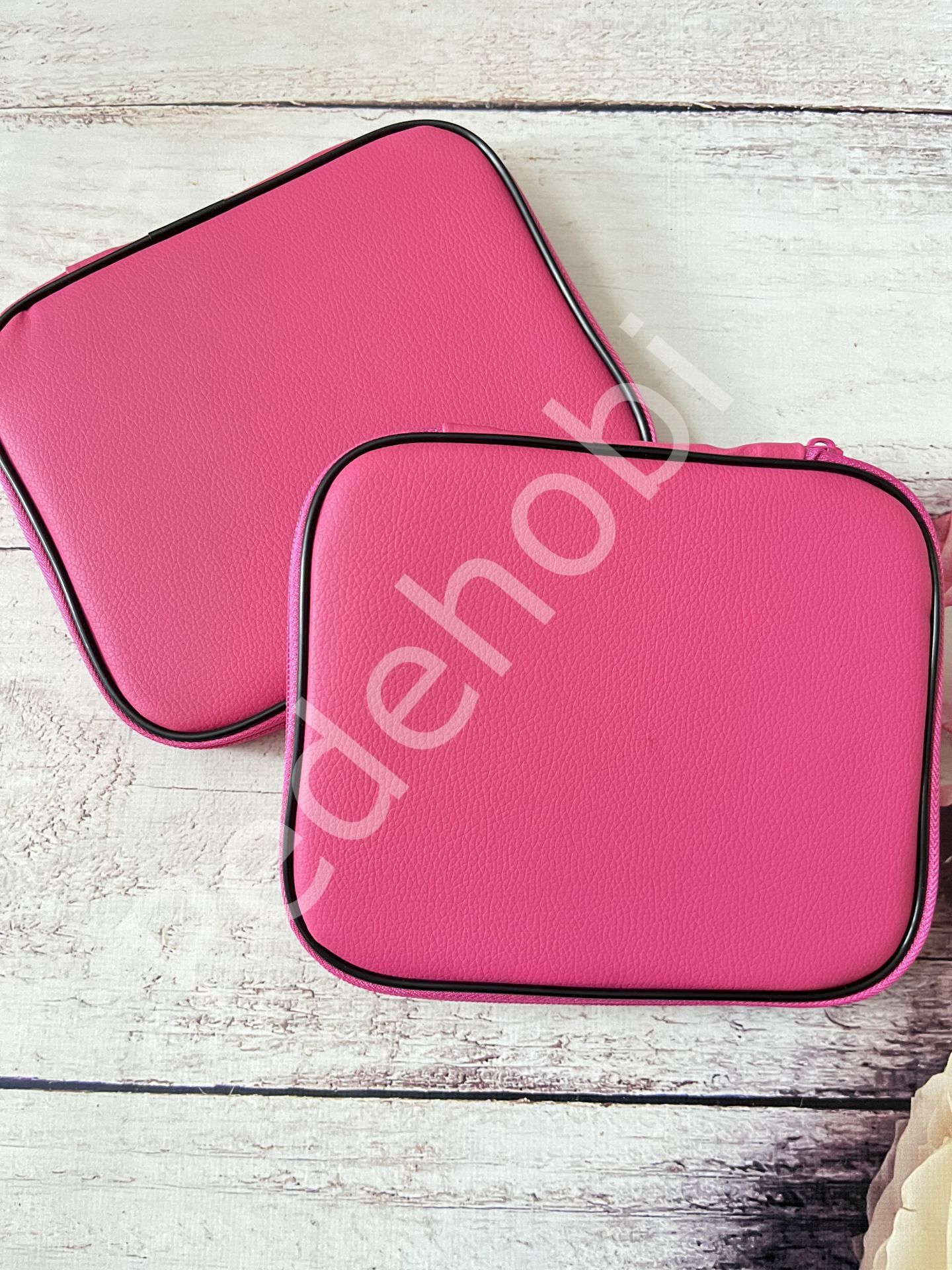 PEMBE ÇANTALI MİKA DEĞİŞTİRİLEBİLİR MİSİNALI ŞİŞ SETİ no:7