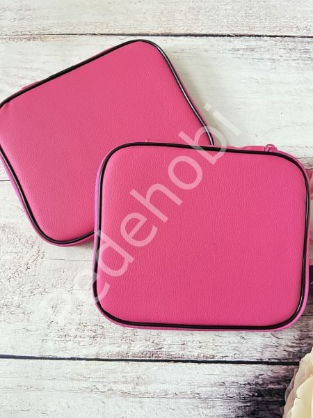 PEMBE ÇANTALI MİKA DEĞİŞTİRİLEBİLİR MİSİNALI ŞİŞ SETİ no:7