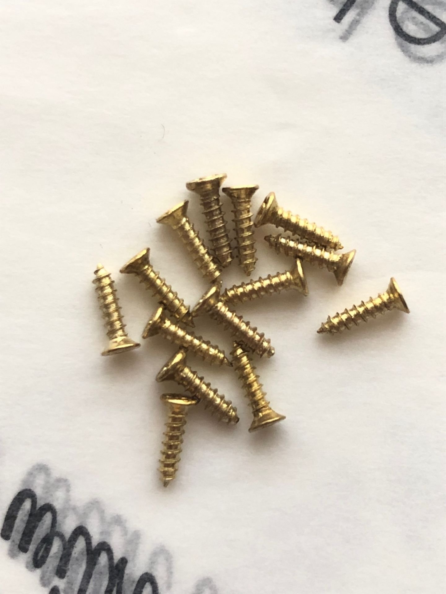 AHŞAP BURS VİDASI YEDEK 8 MM ( 14 ADET )