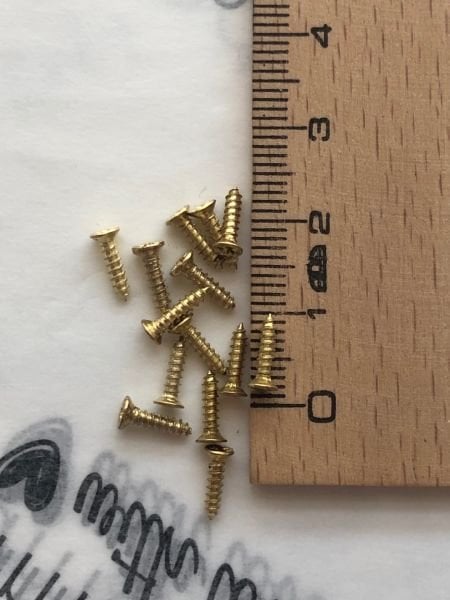 AHŞAP BURS VİDASI YEDEK 8 MM ( 14 ADET )
