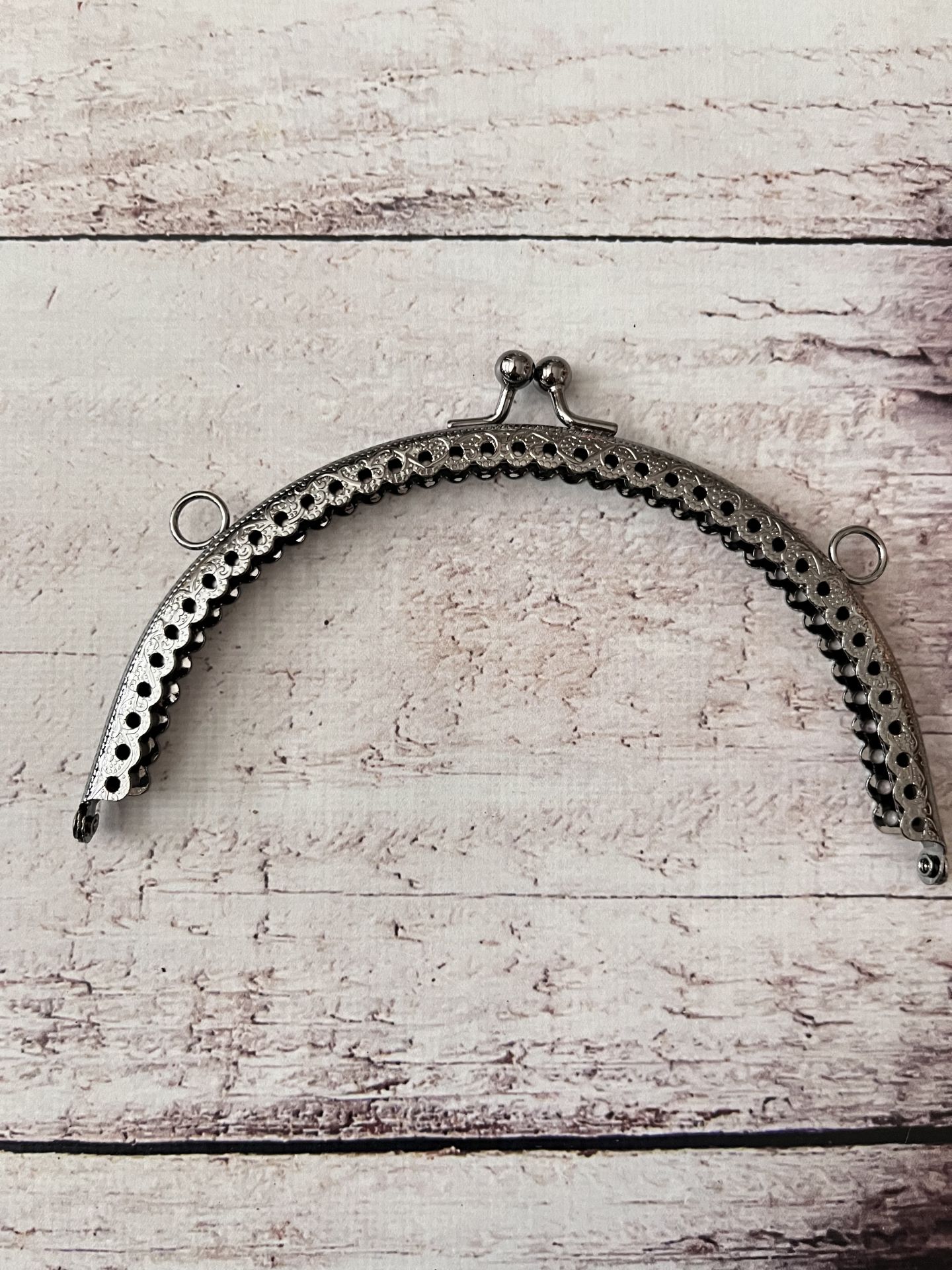 16 CM OVAL KULPLU KLİPS Antrasit