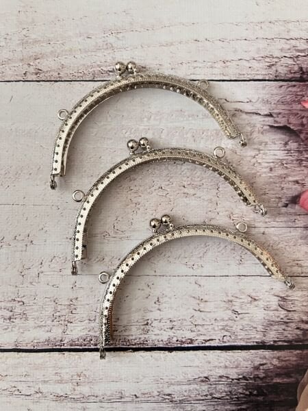 12.50 CM  KULPLU OVAL GÜMÜŞ KLİPS