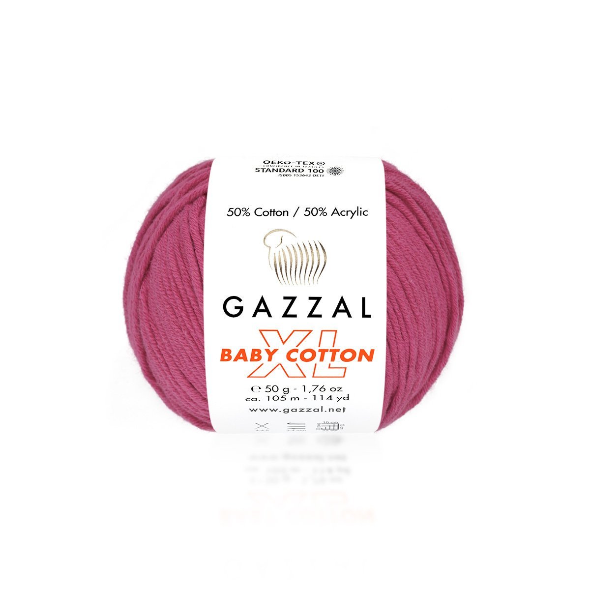 XL  BABY COTTON 3415-FUŞYA PEMBE