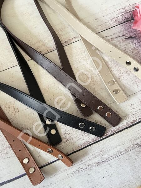 VİDALI ÇANTA ASKISI GÜMÜŞ RENKLİ