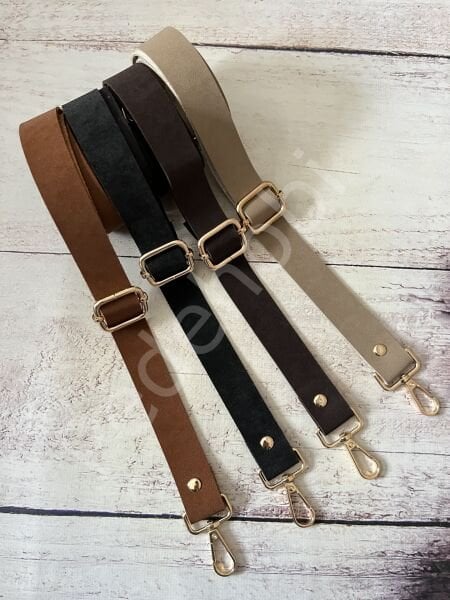 SÜET ASKI  2.5 CM AYARLANABİLİR GOLD TOKALI