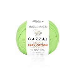 XL  BABY COTTON  3427-NEON YEŞİL