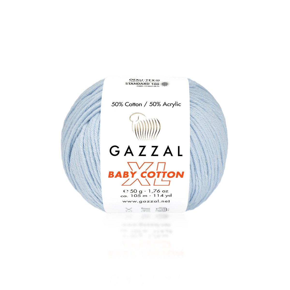 XL  BABY COTTON 3429-BEBE MAVİ