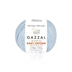 XL  BABY COTTON 3429-BEBE MAVİ