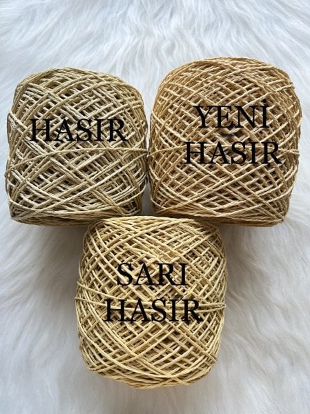 KAĞIT İP SARI HASIR 100 GR