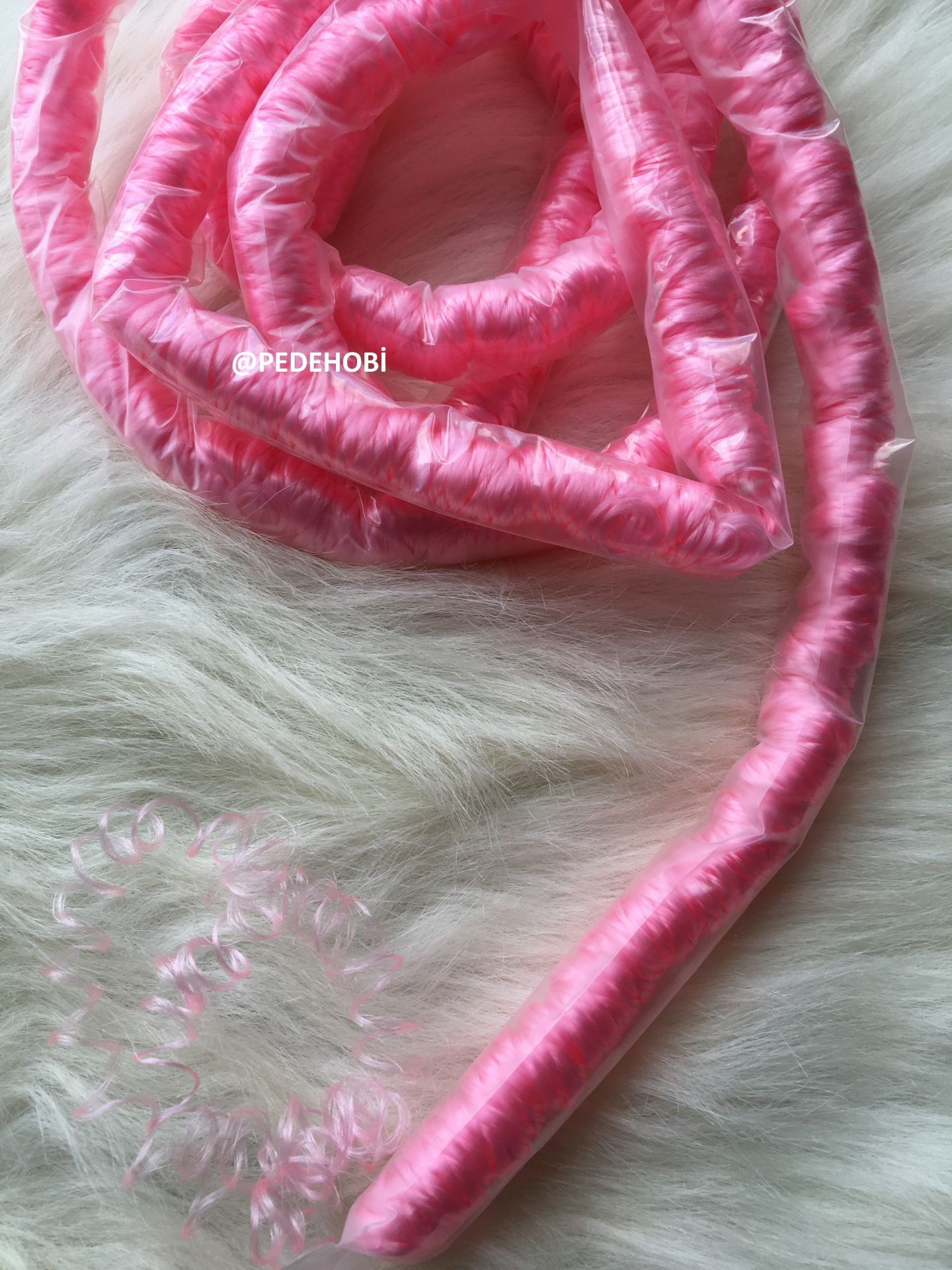 TÜP SAÇLAR pembe