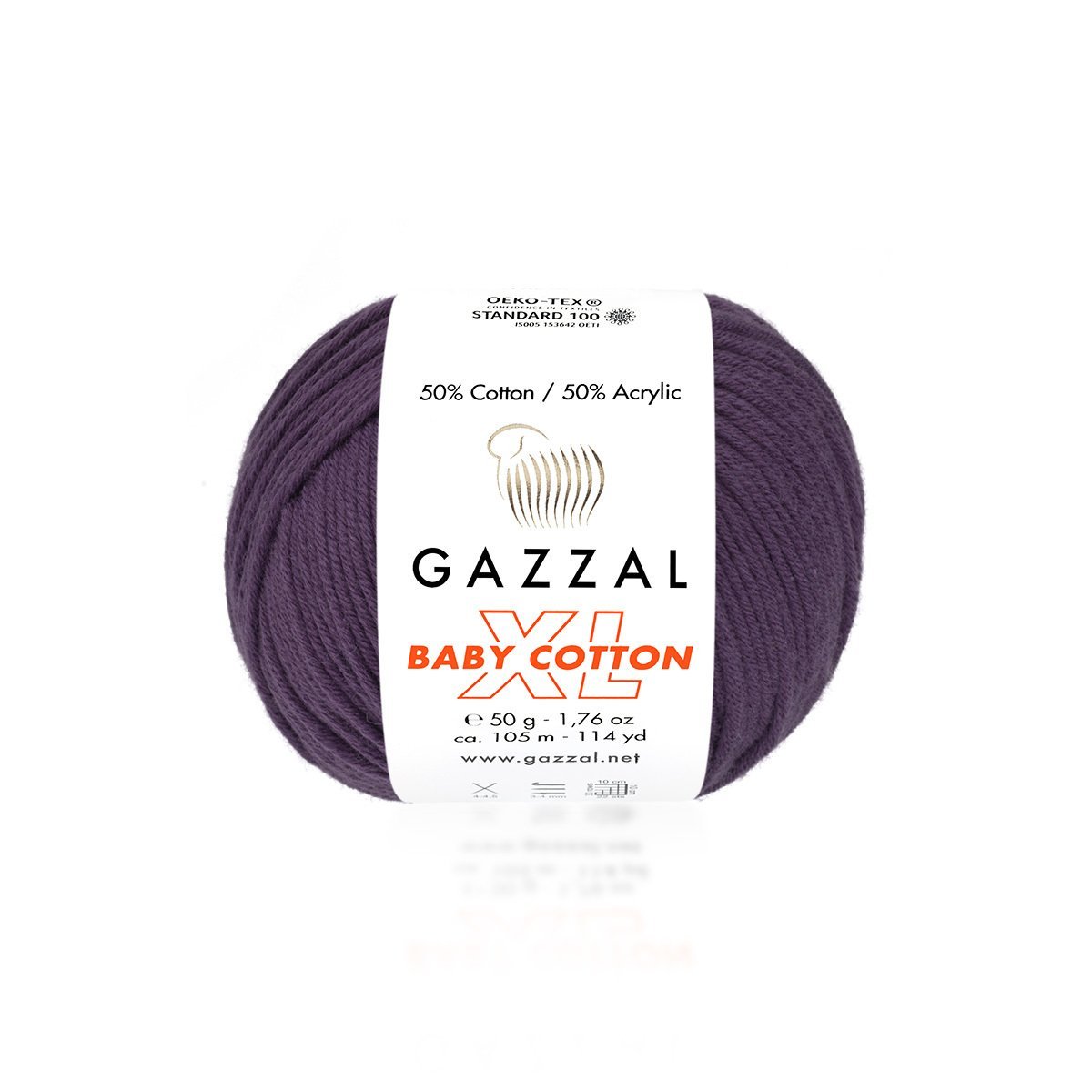XL  BABY COTTON 3441-PATLICAN MOR