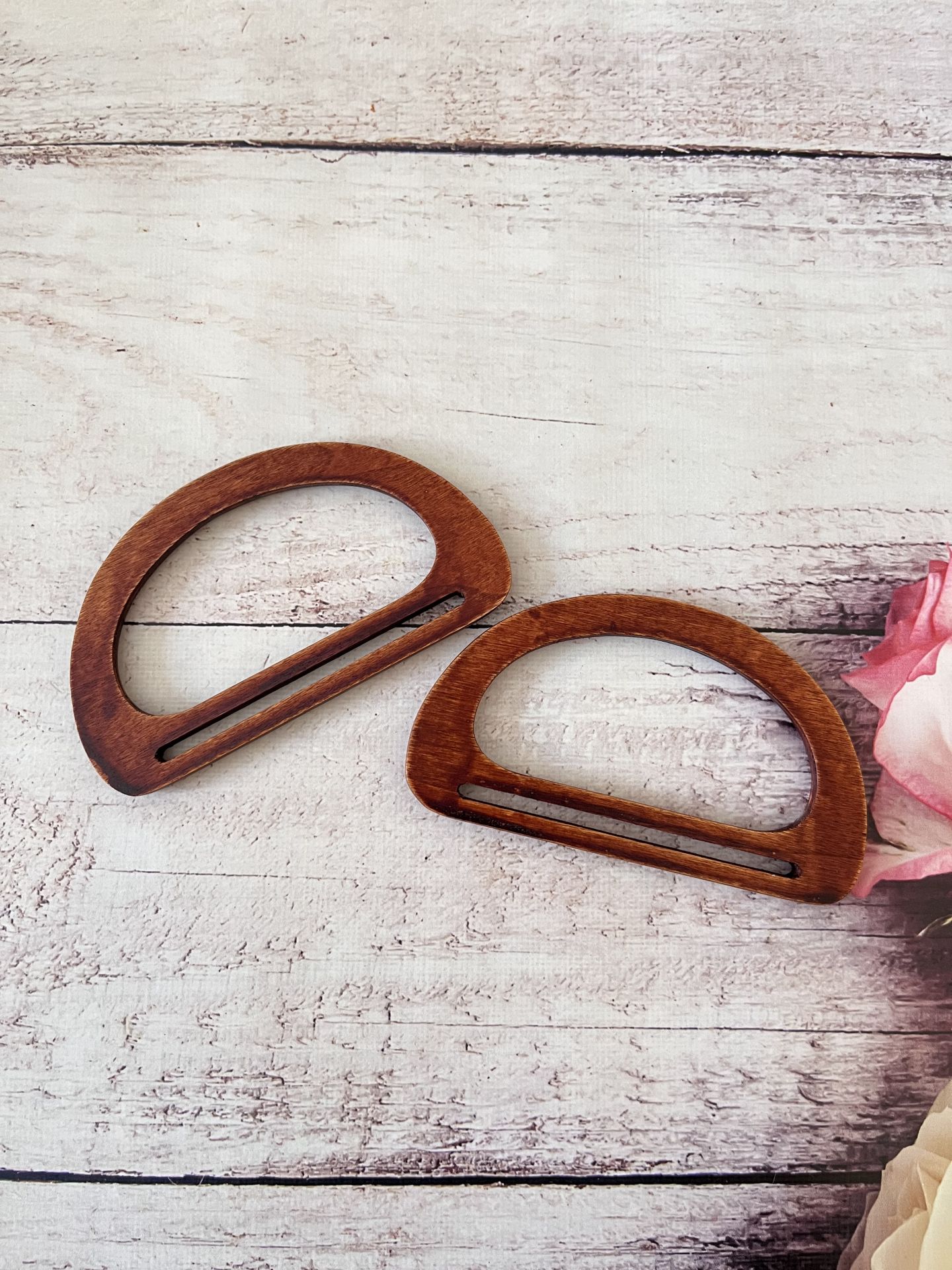 ID MODEL AHŞAP KULP 14 CM 1 ÇİFT KOYU KİRAZ