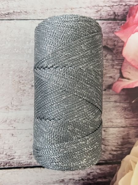 4 NO SİMLİ POLYESTER KOYU GRİ