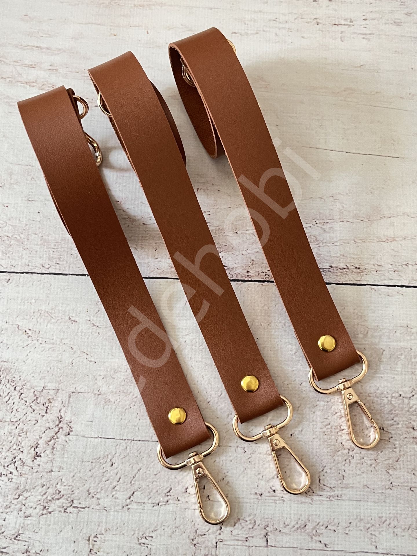 KANCALI 40 CM DERİ ÇANTA ASKISI