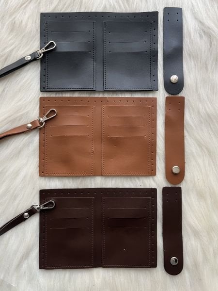 DERİ CÜZDAN KİTİ KAHVE