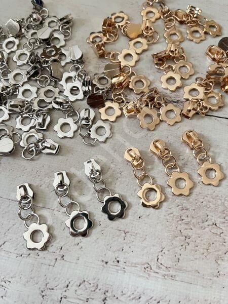 ÇANTA FERMUAR UCU ÇİÇEK