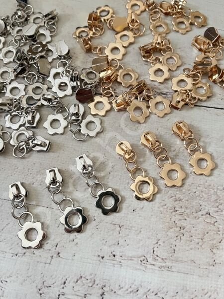 ÇANTA FERMUAR UCU ÇİÇEK