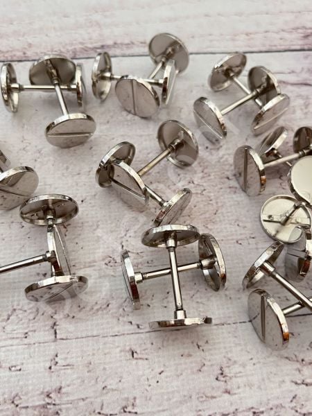 ÇANTA KÖPRÜ HALTER GÜMÜŞ 3 CM 1 ÇİFT BÜYÜK TOPUZLU