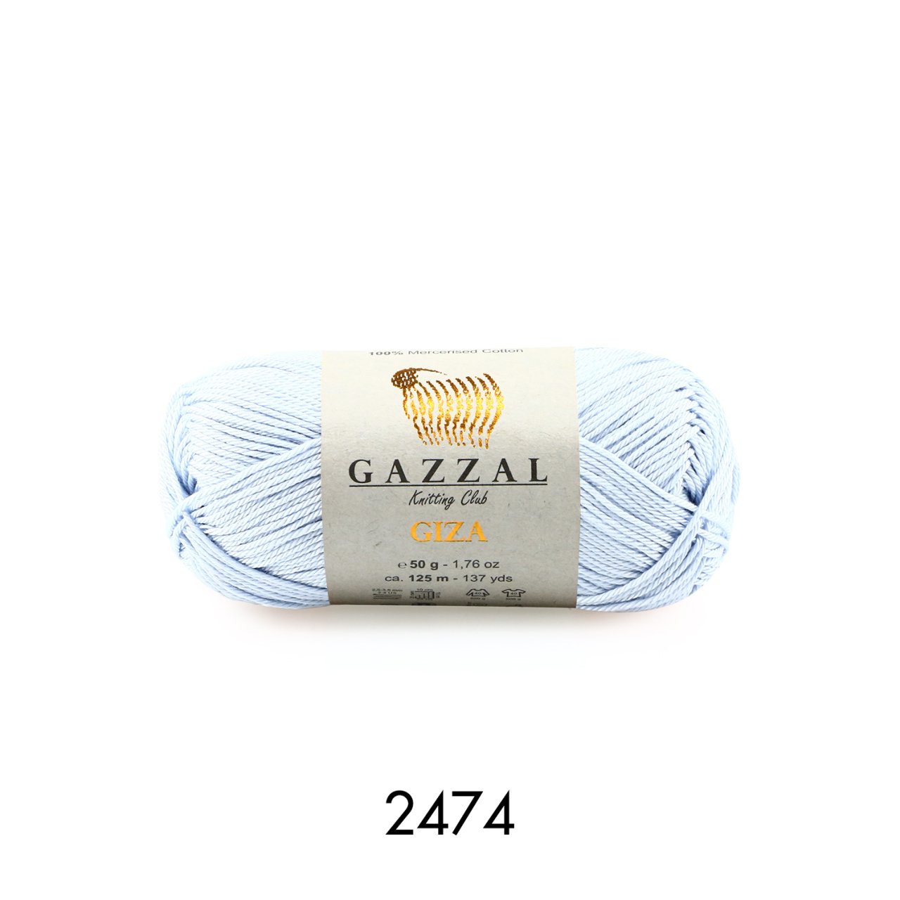 GİZA 2474-AÇIK MAVİ