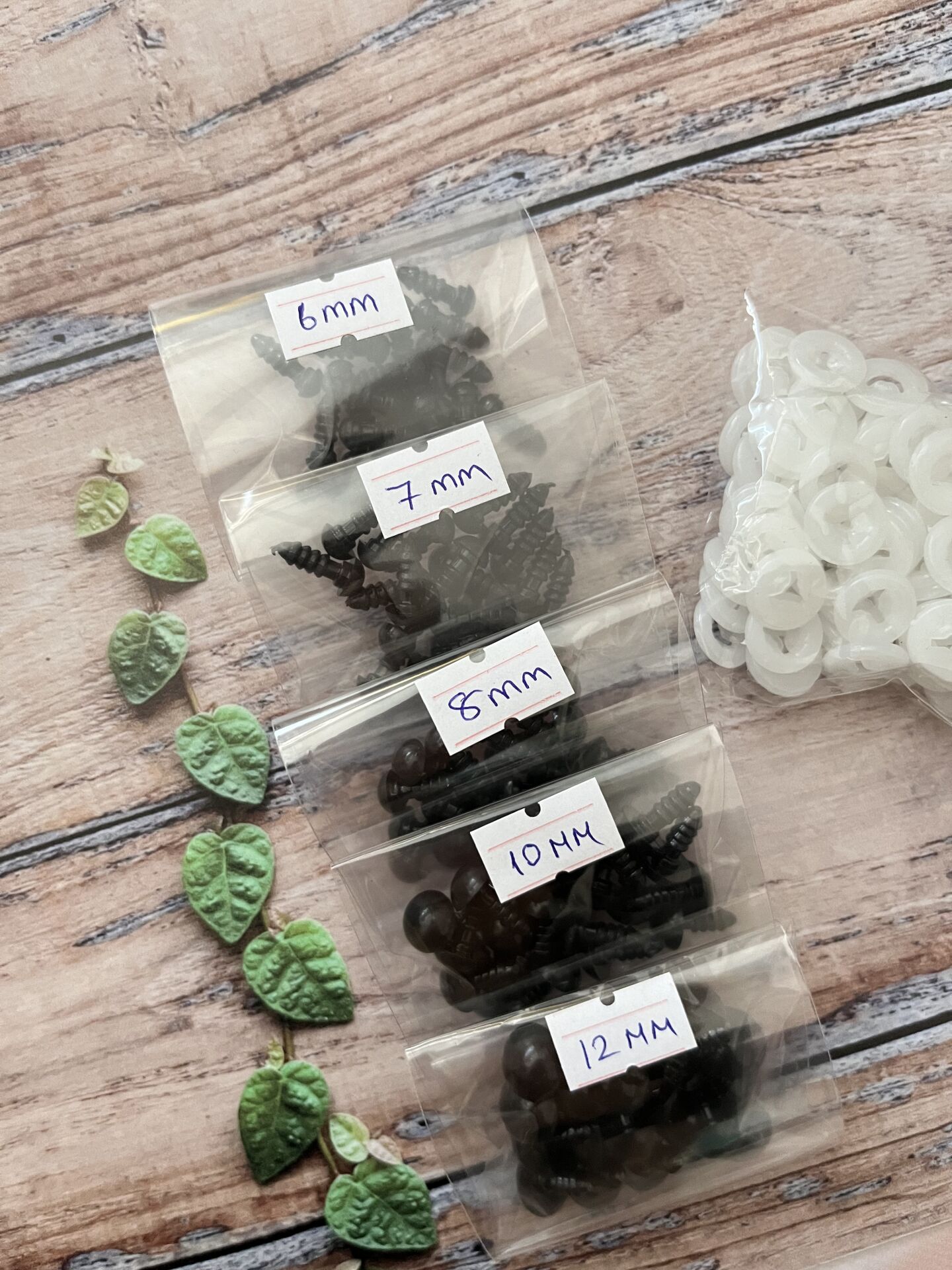 PAKETLİ 50 ÇİFT YERLİ ÜRETİM GÜVENLİ GÖZ SETİ SİYAH