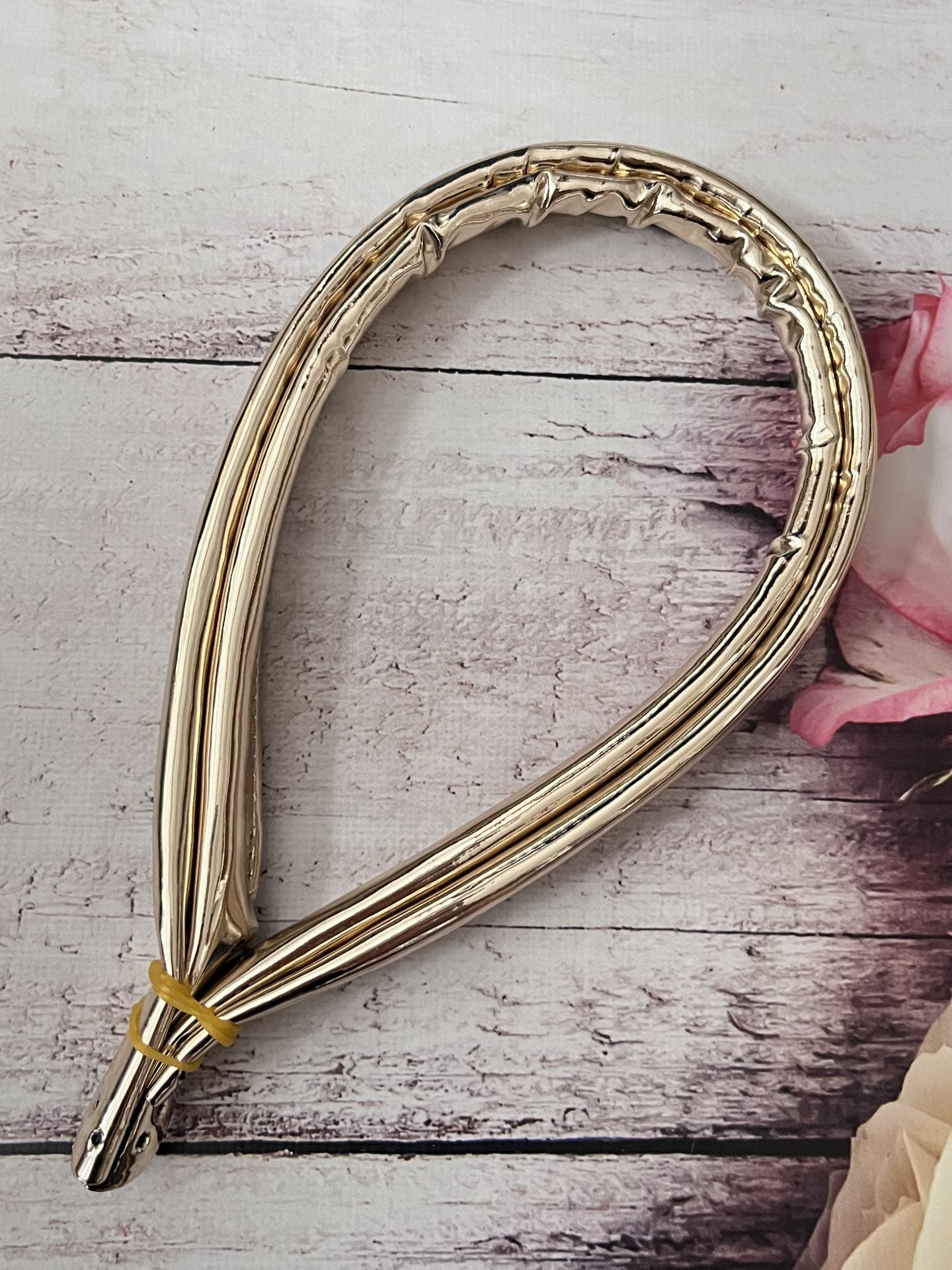 DİSKO HORTUM SAP  60 CM 1 ÇİFT AÇIK GOLD