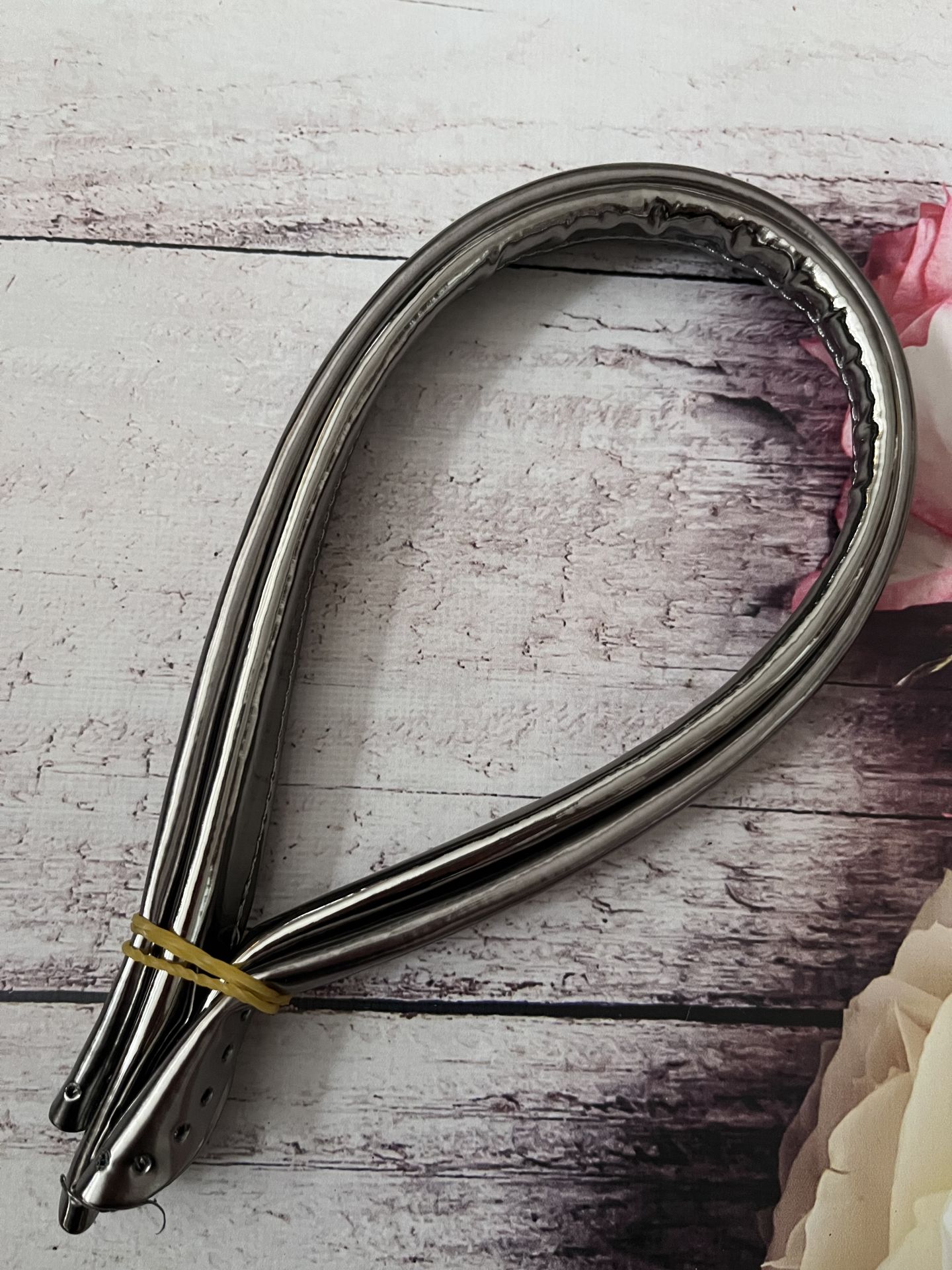 DİSKO HORTUM SAP  60 CM 1 ÇİFT ANTRASİT GÜMÜŞ