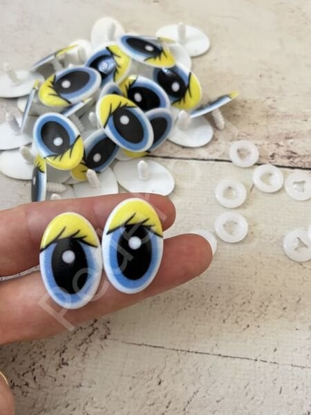 FİGÜRLÜ GÖZ 19X29 MM