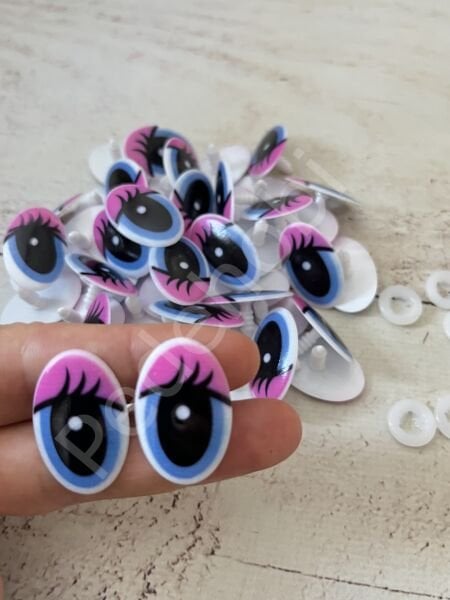 FİGÜRLÜ GÖZ 19X29 MM