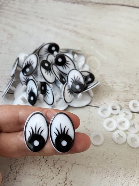 FİGÜRLÜ GÖZ 19X29 MM