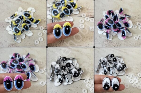 FİGÜRLÜ GÖZ 19X29 MM