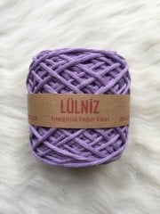 LÜLNİZ 3 MM PAMUK  MAKROME İPİ 2820 LİLA