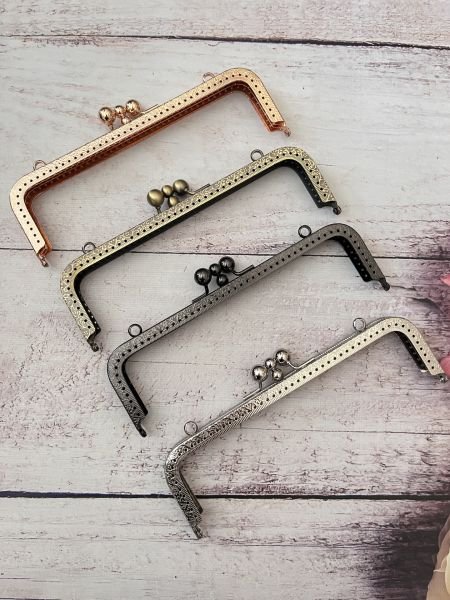 25 CM METAL ÇANTA KULPU 2 BÖLMELİ MODEL   M -29