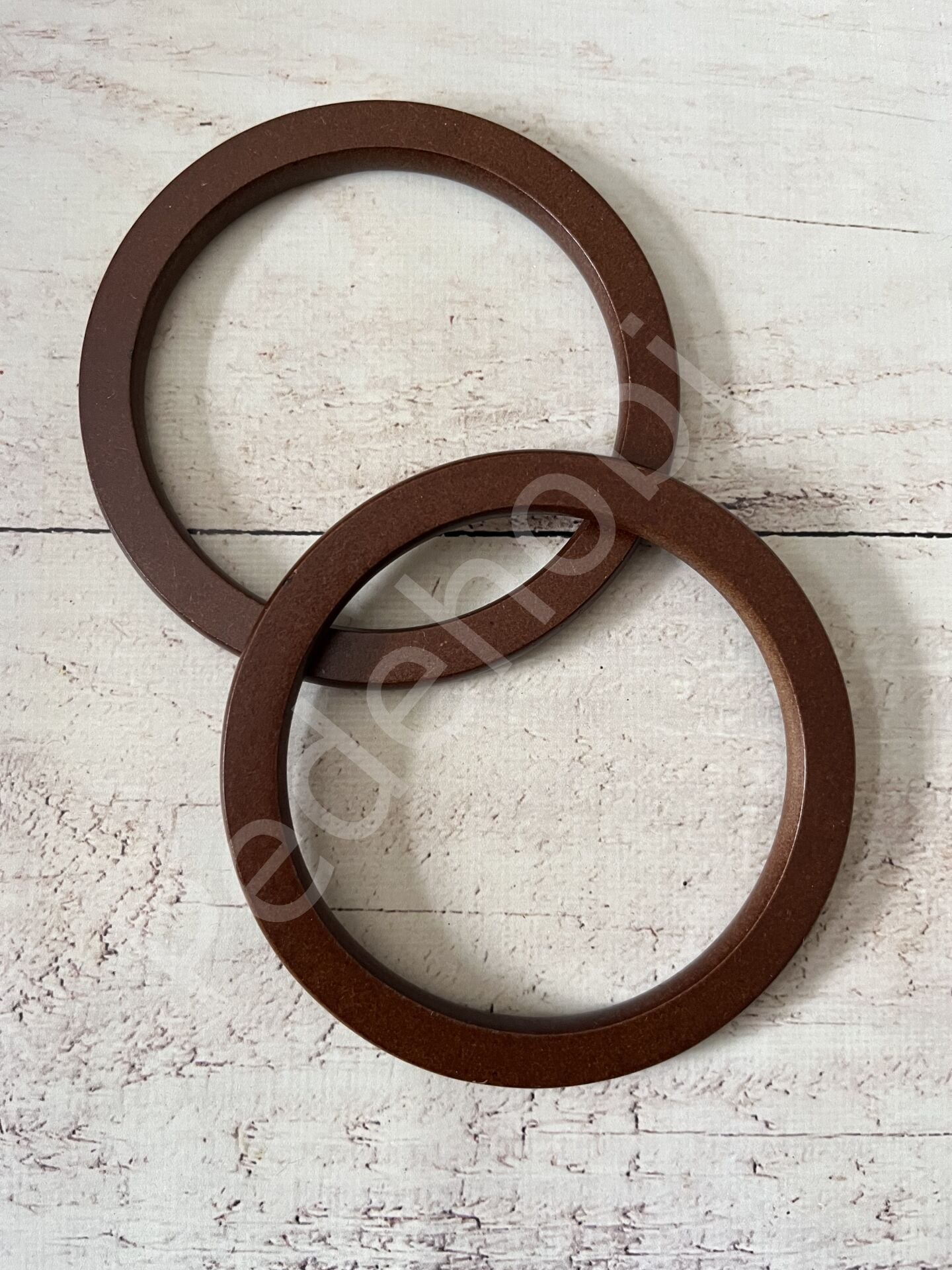 YUVARLAK AHŞAP KULP 13 CM 1 ÇİFT