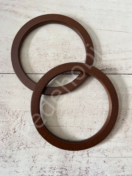 YUVARLAK AHŞAP KULP 13 CM 1 ÇİFT