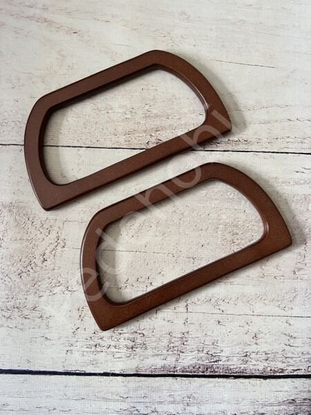 OVAL AHŞAP KULP 16 CM 1 ÇİFT