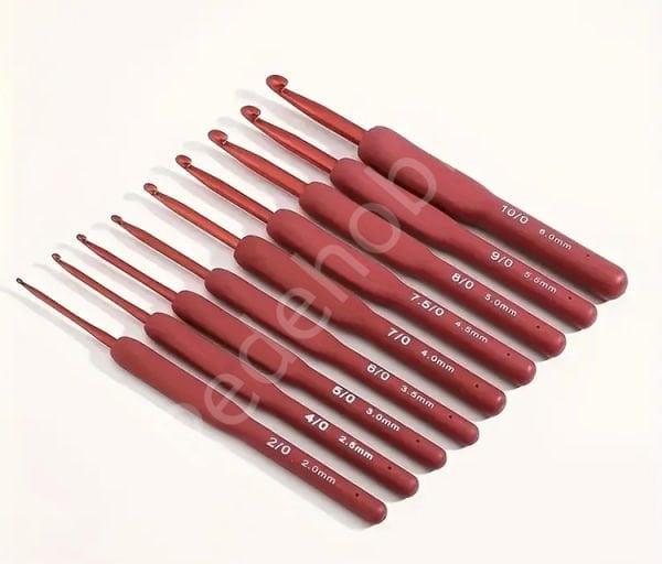 KIRMIZI SİLİKON SAPLI TIĞ  2.0 MM