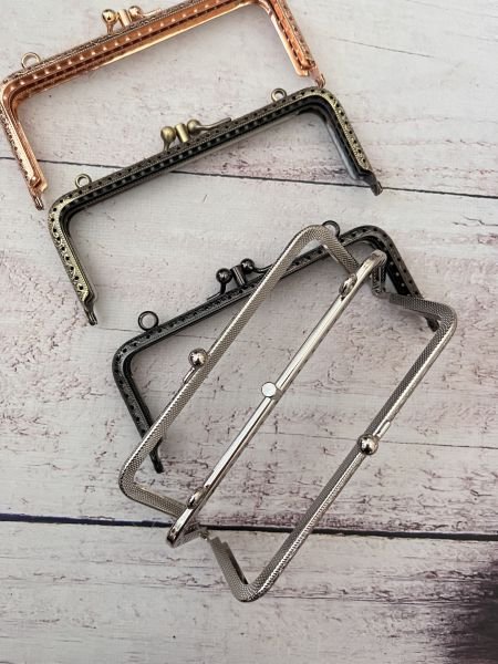15 CM METAL ÇANTA KULPU  2 BÖLMELİ MODEL M-27