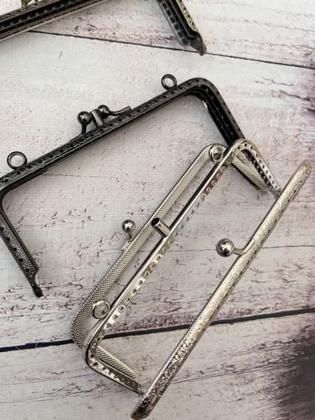15 CM METAL ÇANTA KULPU  2 BÖLMELİ MODEL M-27