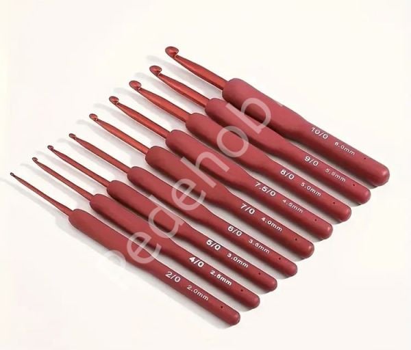 KIRMIZI SİLİKON SAPLI TIĞ  2.5 MM